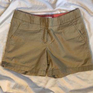 J. Crew Khaki Chino with 5” inseam